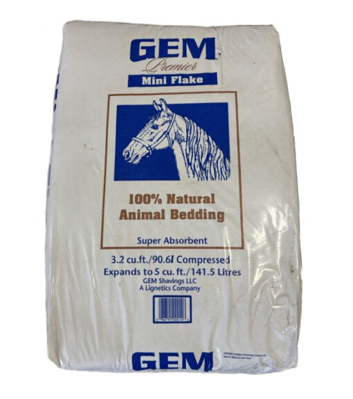 Gem White Wood Mini Flakes