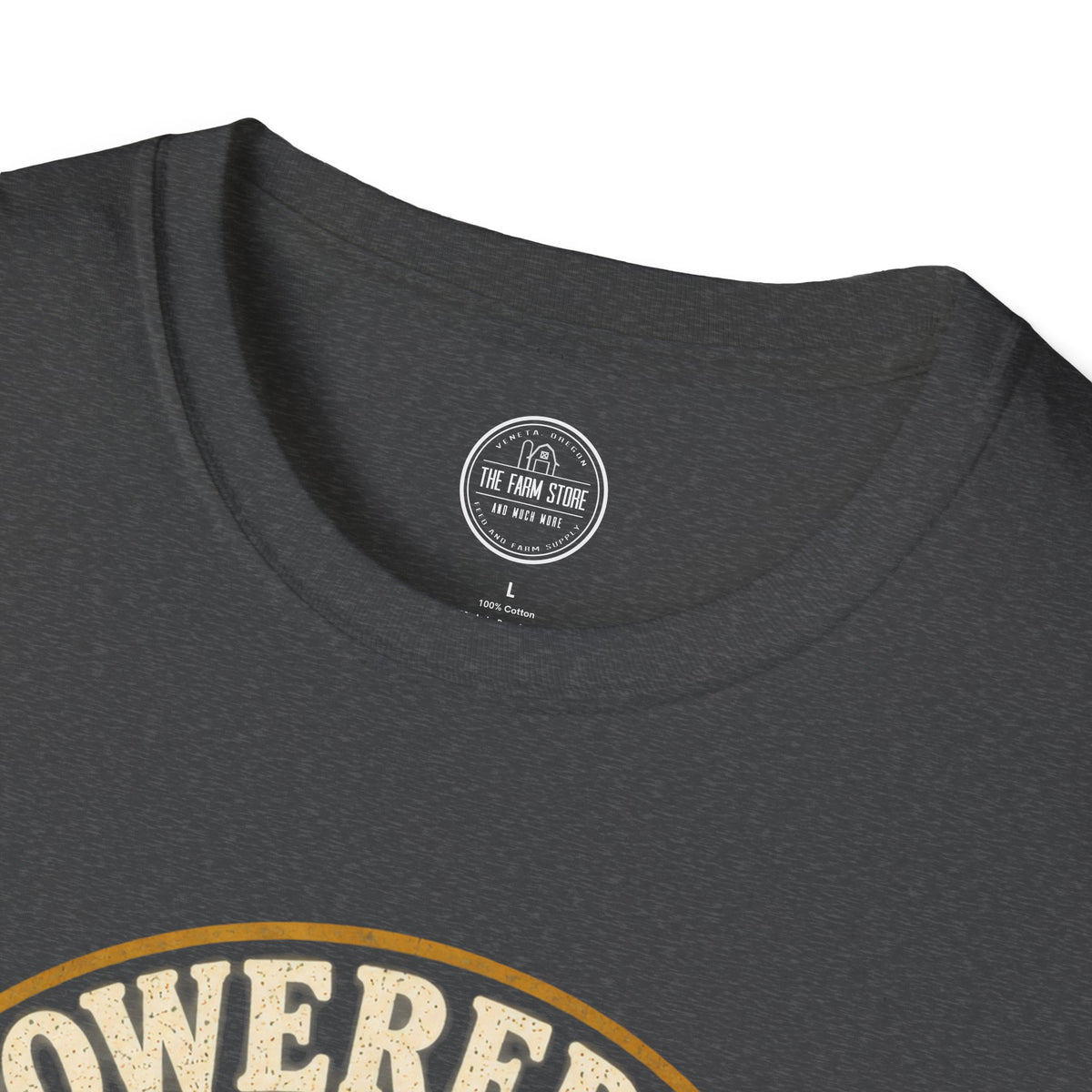 Powered by Diesel and Coffee Tractor T-Shirt