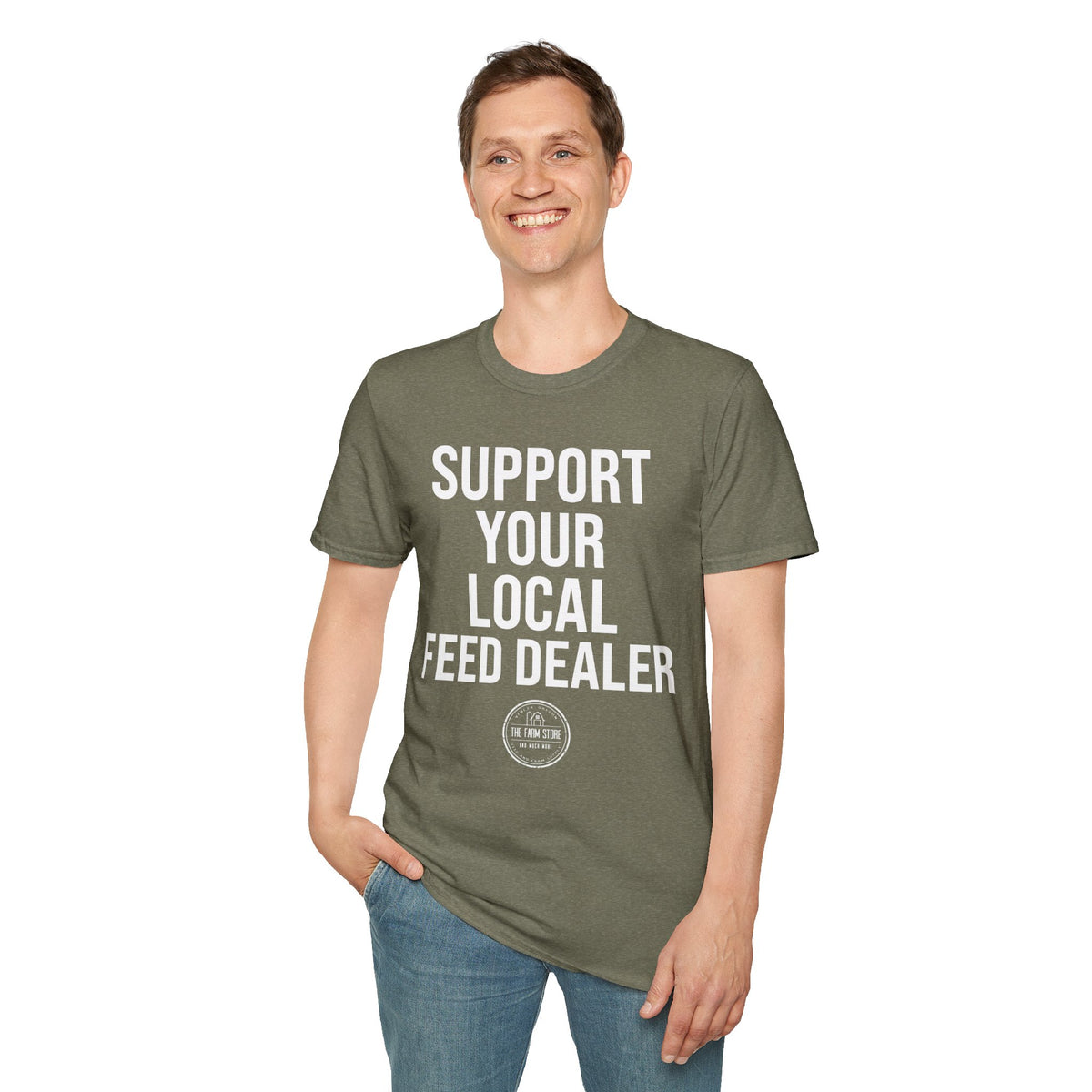 Support Your Local Feed Dealer T-Shirt – Farm & Country Life Tee