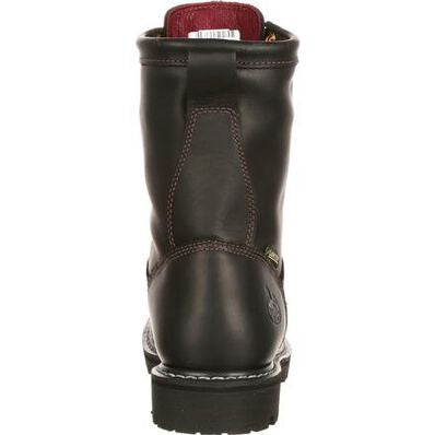 Georgia Boot G8040 black insulated lace-to-toe work boot - view 2