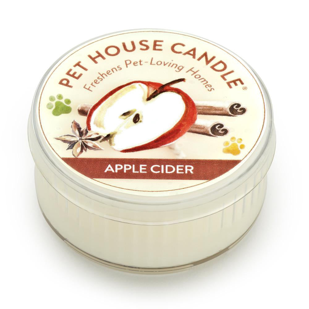 Pet House Odor-Eliminating Mini Candle — Apple Cider