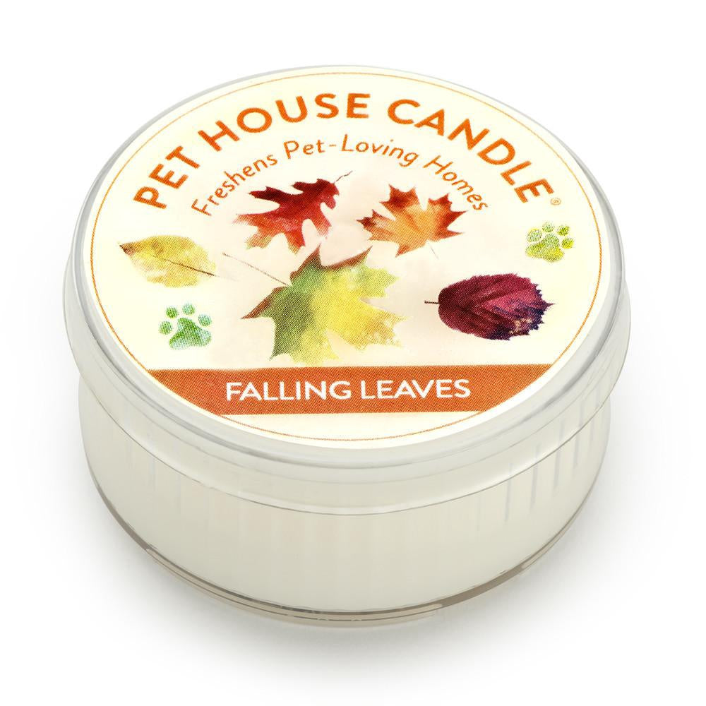 Pet House Odor-Eliminating Mini Candle — Falling Leaves