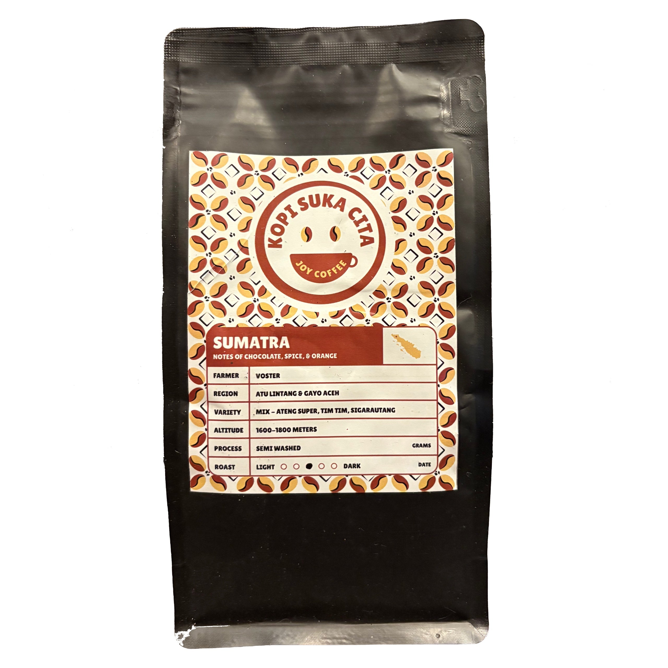 Kopi Suka Cita Whole Bean Sumatran Coffee