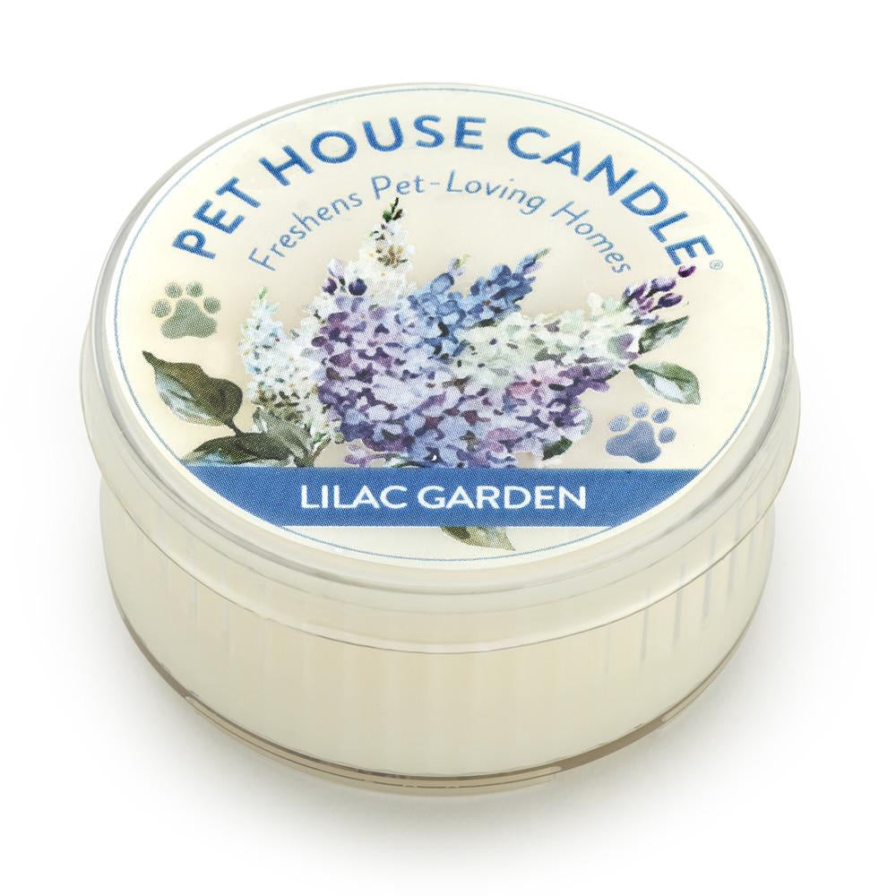 Pet House Odor-Eliminating Mini Candle — Lilac Garden