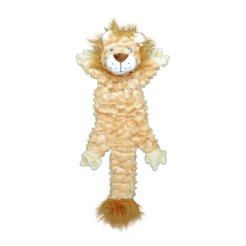 Jolly Pets Fat Tails Lion plush dog toy