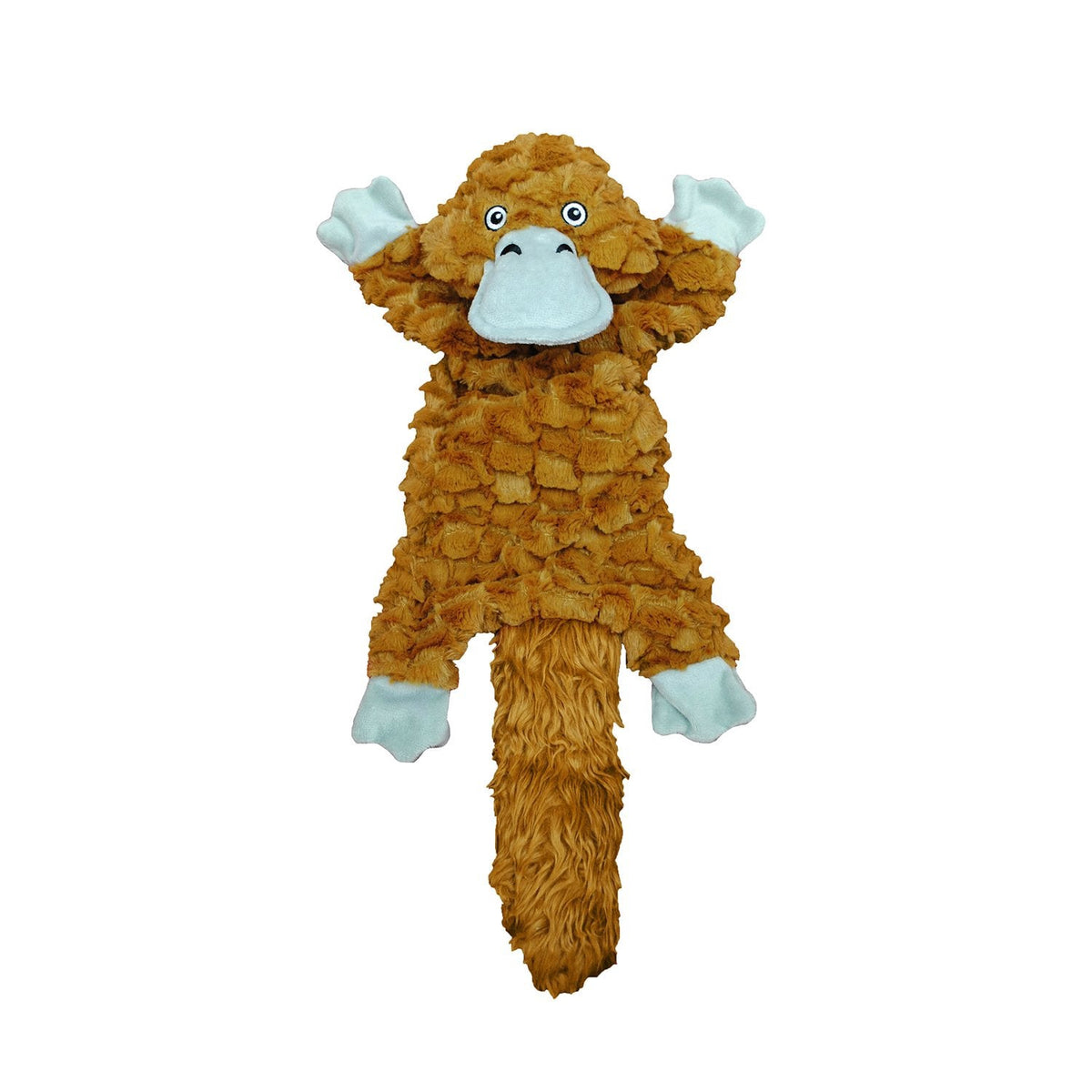 Jolly Pets Fat Tails Platypus plush dog toy