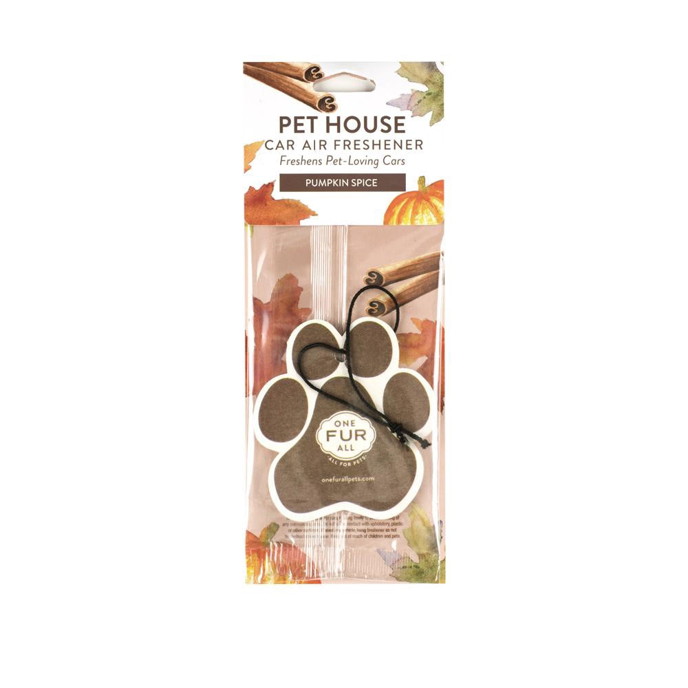 Pet House Car Air Freshener — Pumpkin Spice