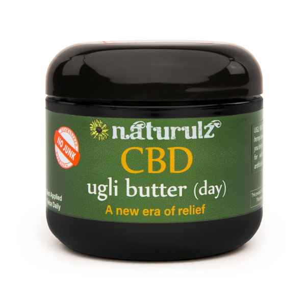 Naturulz Ugli-Butter CBD Cream (Day), 4 oz