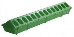 Little Giant Plastic Flip-Top Poultry Feeder, 20 in. — Lime Green