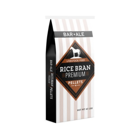 Bar Ale Rice Bran Pellets 40LBS