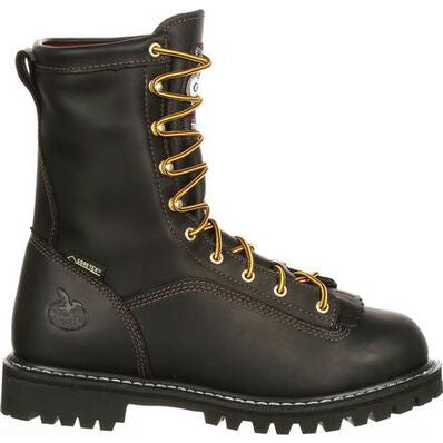 Georgia Boot G8040 black insulated lace-to-toe work boot - view 5
