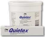 Farnam Quietex II oral paste and a matching tub of calming supplement for horses.