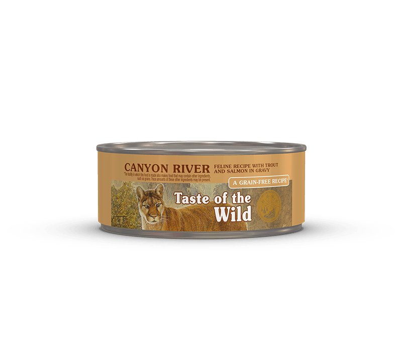 Taste of the Wild Canned Cat Food, 5.5 oz. — Canyon River