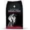 A bag of Diamond Naturals Grain-Free beef dog food featuring a portrait of a dog.
