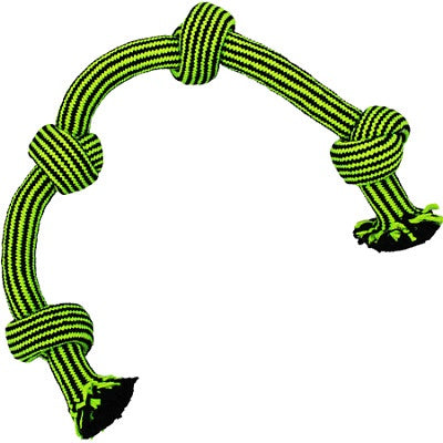Jolly Pets Knot-N-Chew 4-knot rope toy