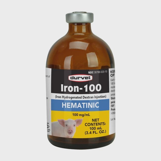 Durvet Dextran Iron Injectable - The Farm Store