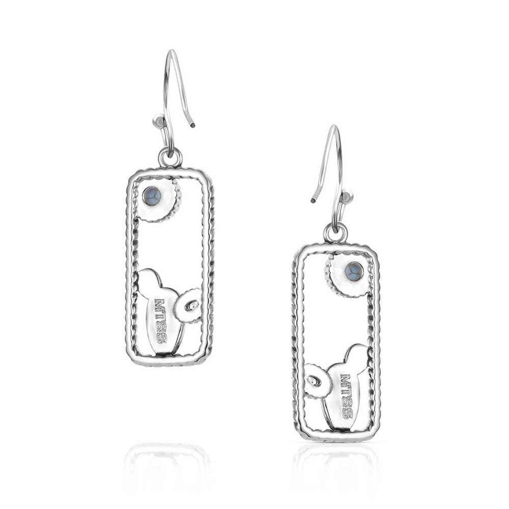 Montana Silversmiths Desert Mirage Turquoise Earrings