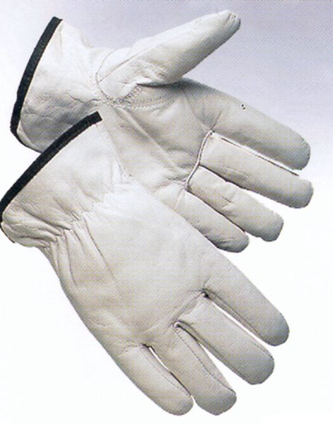 Premium Grain Goatskin Driver Lined Gloves