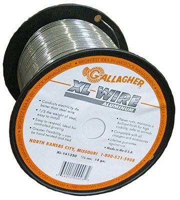 Gallagher XL Aluminum Wire, 1/4 Mile - The Farm Store