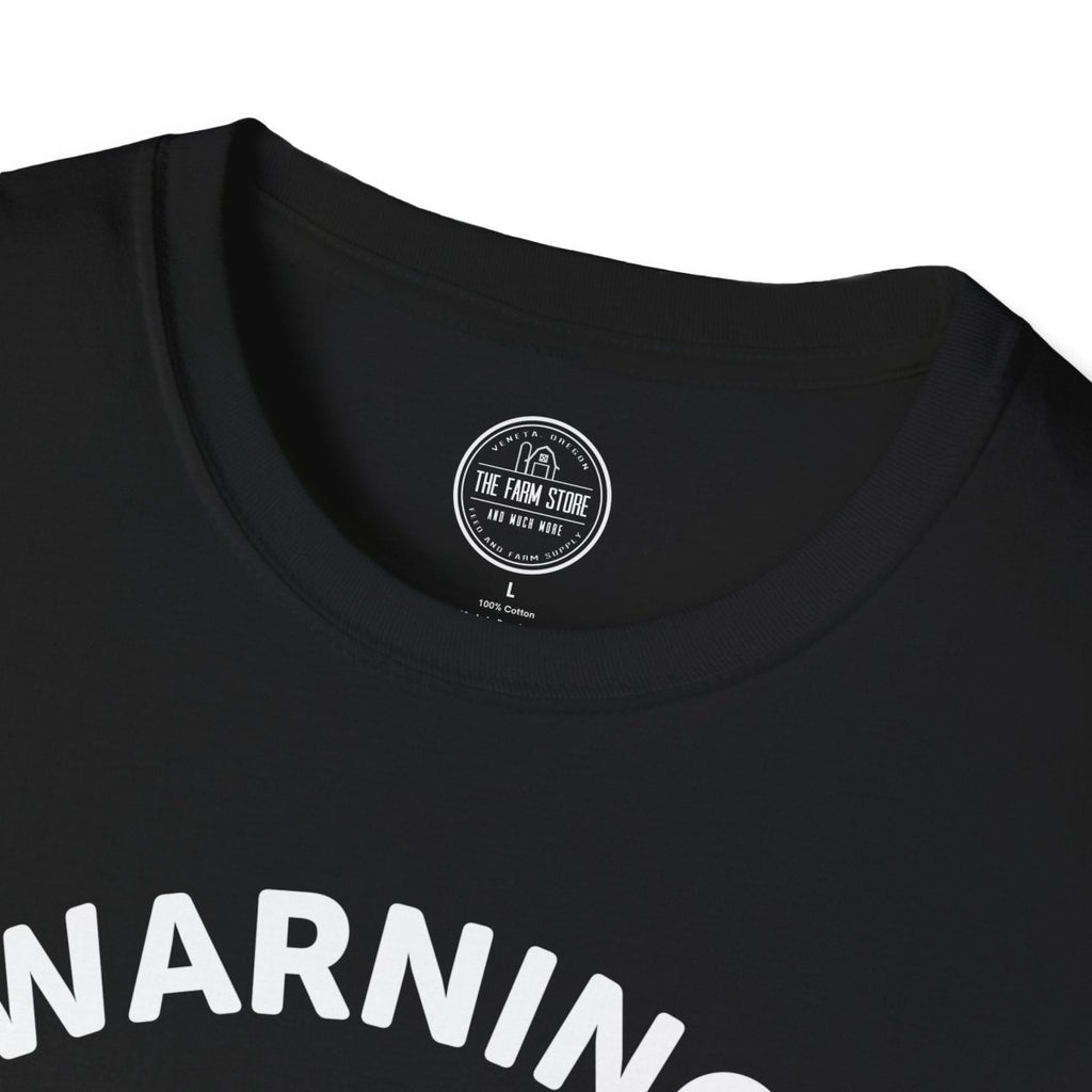 Goat Lover T‑Shirt — "Warning: May Spontaneously Talk About Goats" Tee - The Farm Store