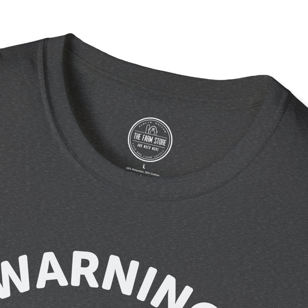 Goat Lover T‑Shirt — "Warning: May Spontaneously Talk About Goats" Tee - The Farm Store