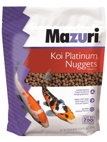 Mazuri Koi Platinum Nuggets, 3.5 lb - The Farm Store