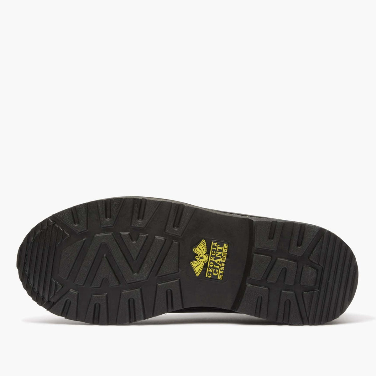 Georgia Giant Men's Romeo Slip-On Work Shoes — Black GR270 outsole