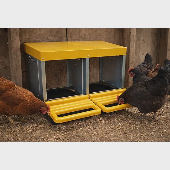 Rugged Ranch Roll Back 2 Hole Nesting Box - The Farm Store