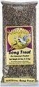 A clear plastic bag filled with a variety of bird seeds labeled as Sleek and Sassy Song Treat.