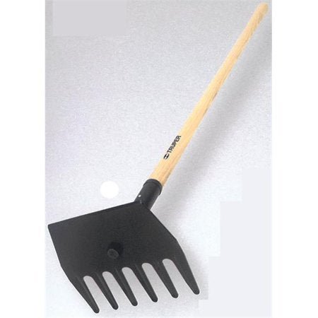 A Tru Pro McLeod fire tool featuring a black steel head and a 48-inch ash wood handle.
