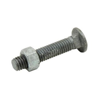 YardGard 3/8 x 2" Carriage Bolt, Galvanized, 10ct (328503C) - The Farm Store