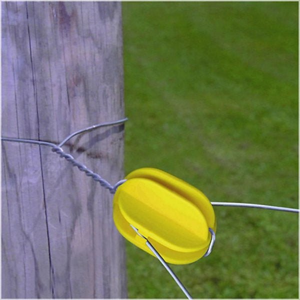 Zareba Corner Insulator, Yellow (ICY - Z) 10/bag - The Farm Store